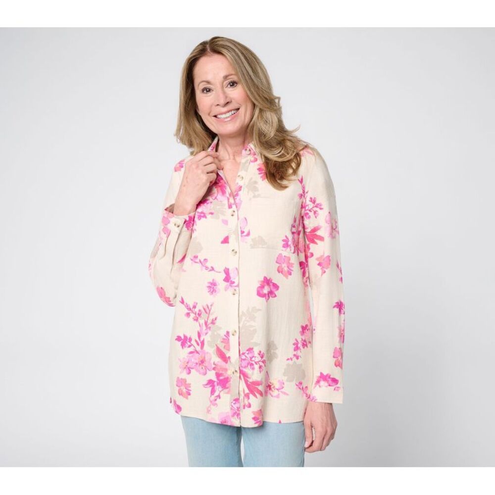 Belle by Kim Gravel Women's Top Plus Sz 2X Make Your Selection: White A726199